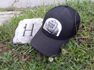 MAMA TRIED Twill Mesh Trucker Hat with Patch