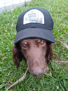 MAMA TRIED Twill Mesh Trucker Hat with Patch